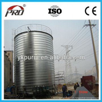 Grano De Almacenamiento De Silo De Acero Que Hace Maquinaria De Construcción De China